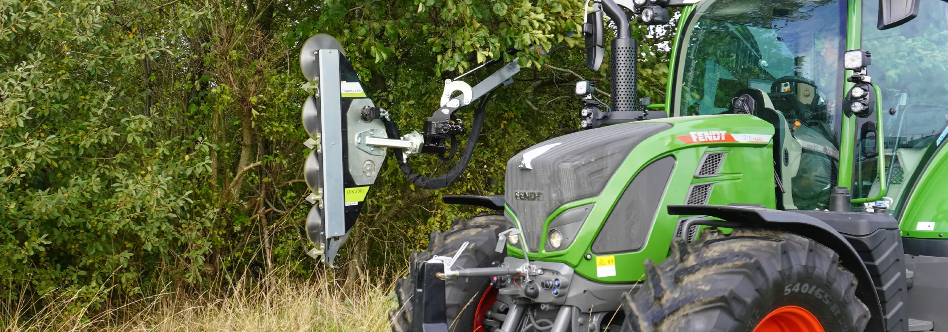 Hydraulische Astsäge für Traktor