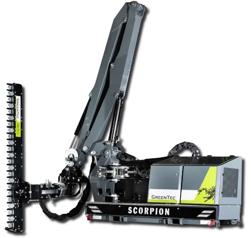 GreenTec Auslegemulcher Scorpion 6 - Basic Front