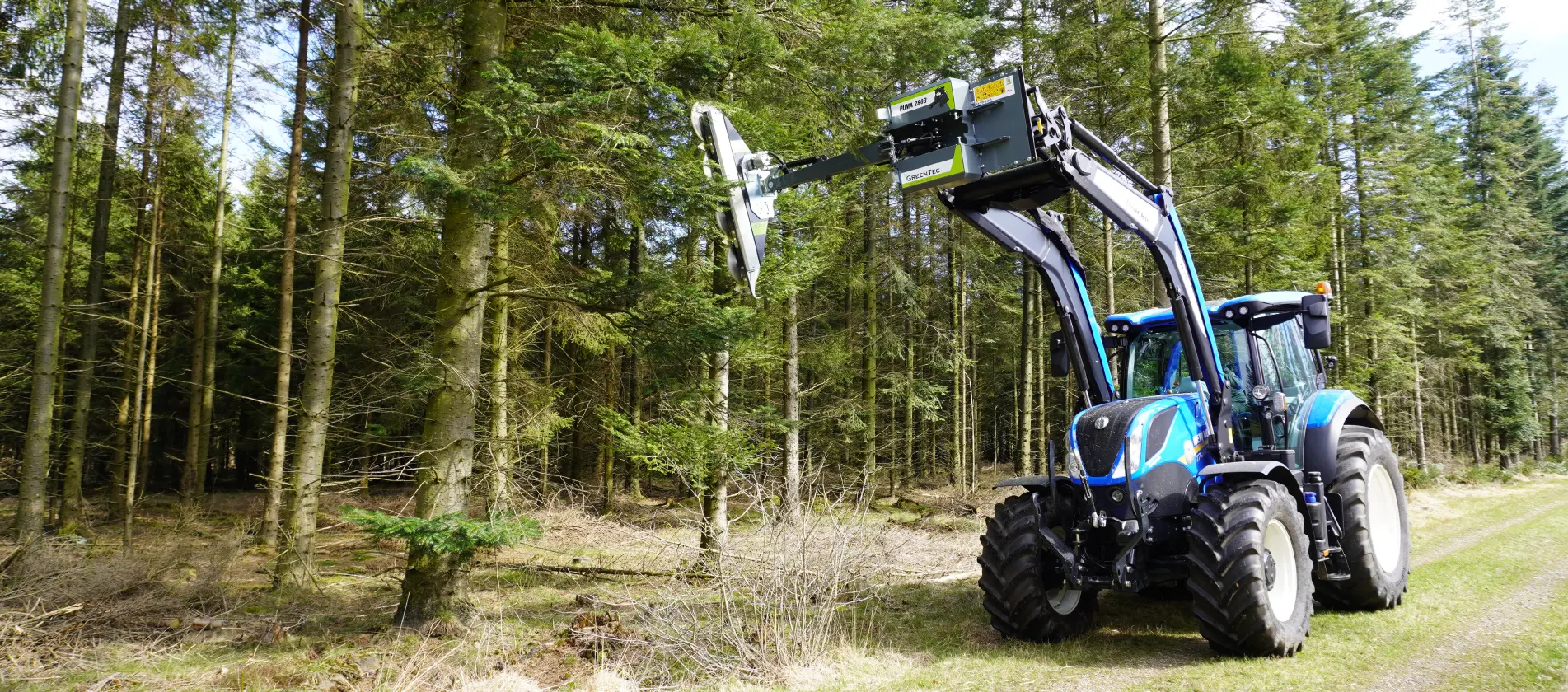 Forestry equipment for tree maintenance