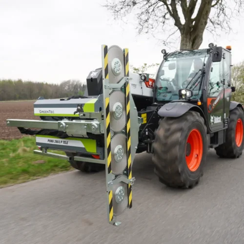 Puma Tele standard equipment – The Multi Carrier is the most road safe solution on the market